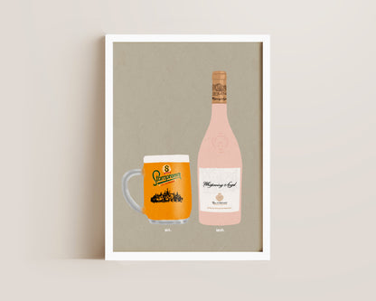 Staropramen & Whispering Angel Print