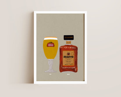 Stella & Disaronno Print