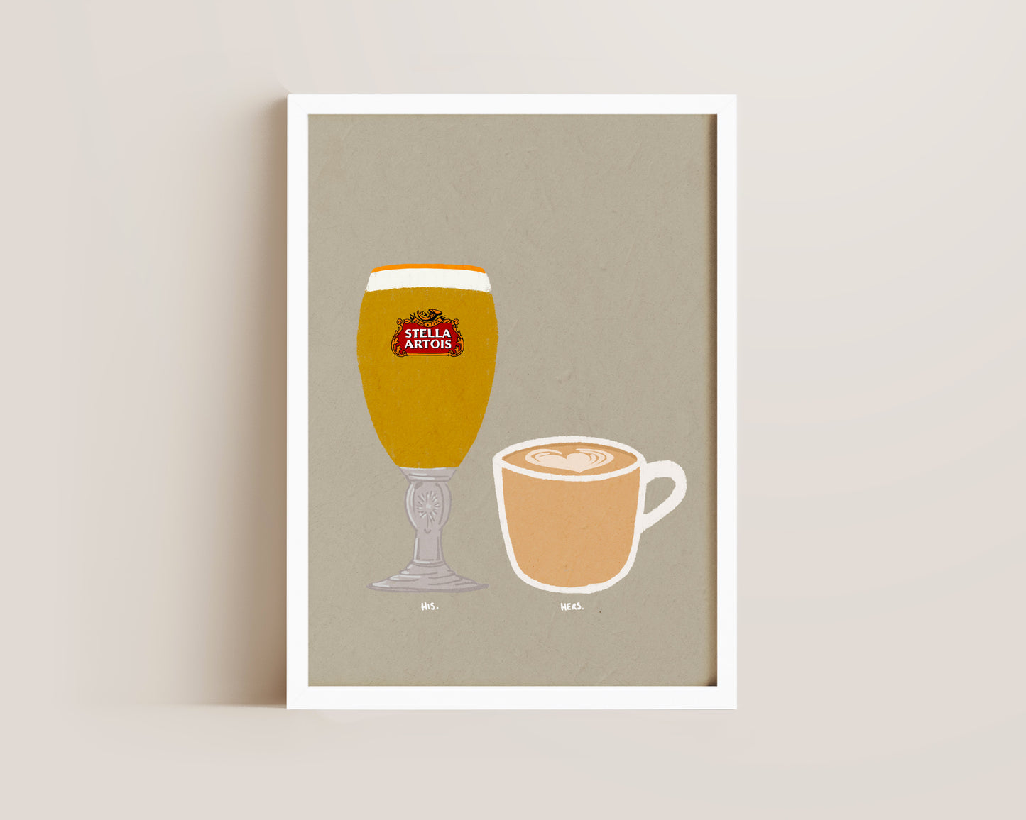 Stella & Latte Print