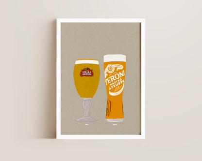 Stella & Peroni Print