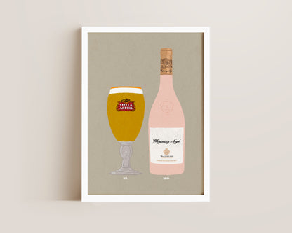 Stella & Whispering Angel Print