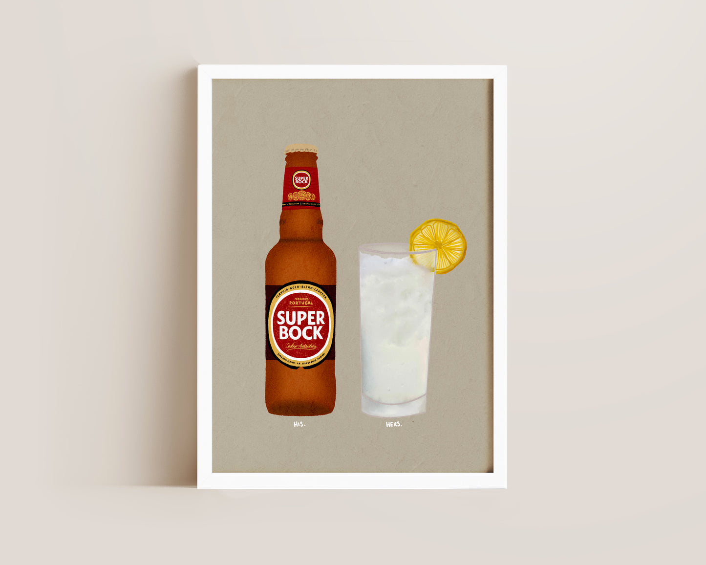 Super Bock & Vodka Lemonade Print