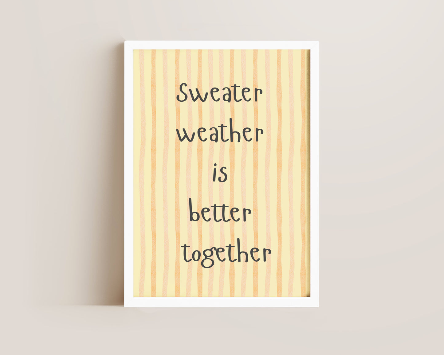 Sweater Weather Print