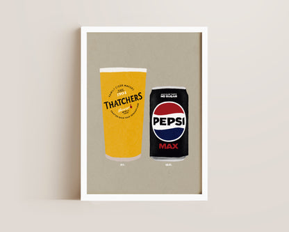 Thatchers & Pepsi Max Print