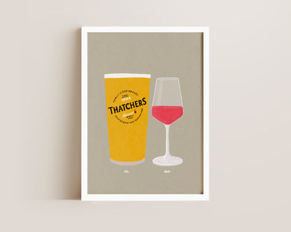 Thatchers & Rose Print