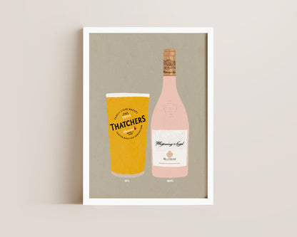 Thatchers & Whispering Angel Print