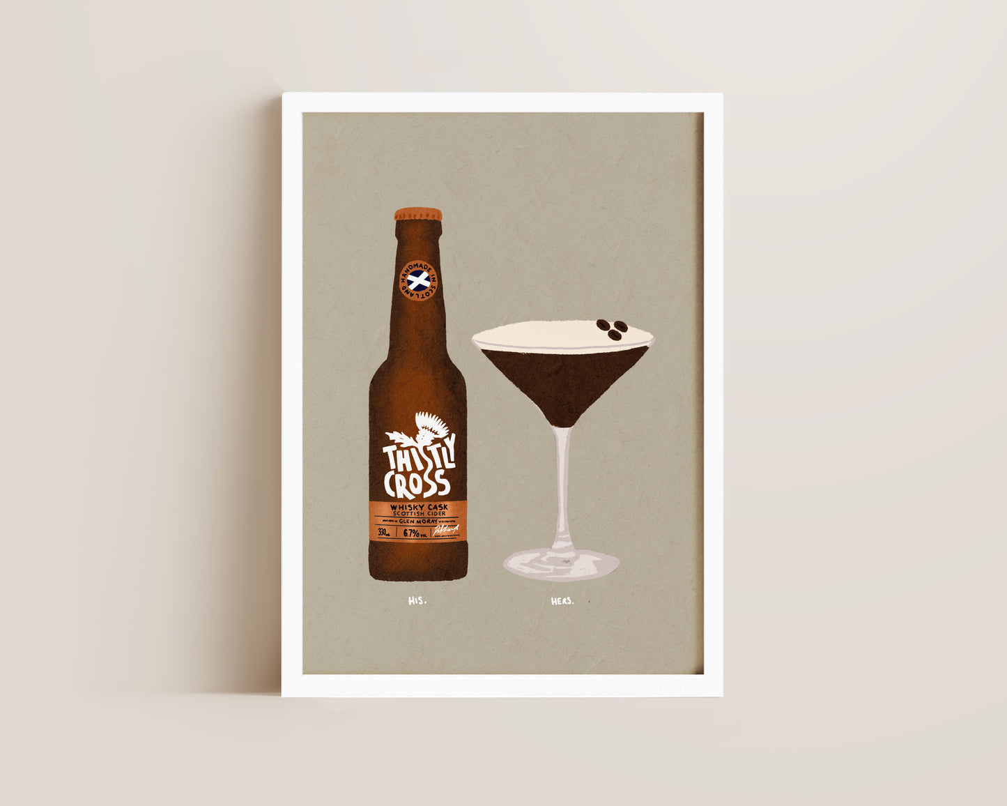 Thistly Cross Cider & Espresso Martini Print