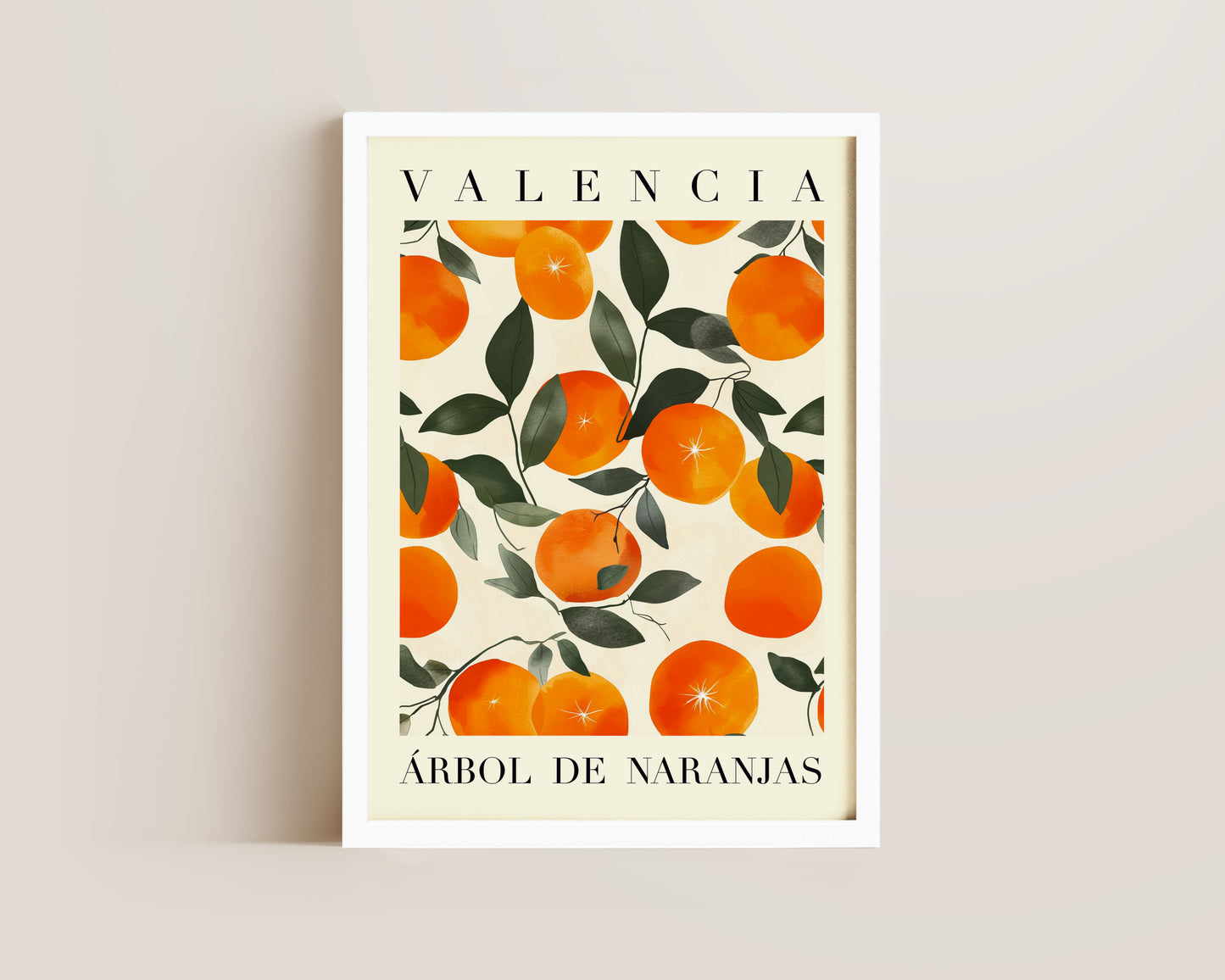 Valencia Oranges Print