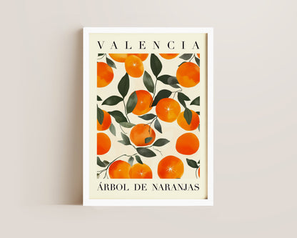 Valencia Oranges Print