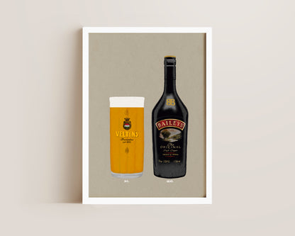 Veltins & Baileys Print