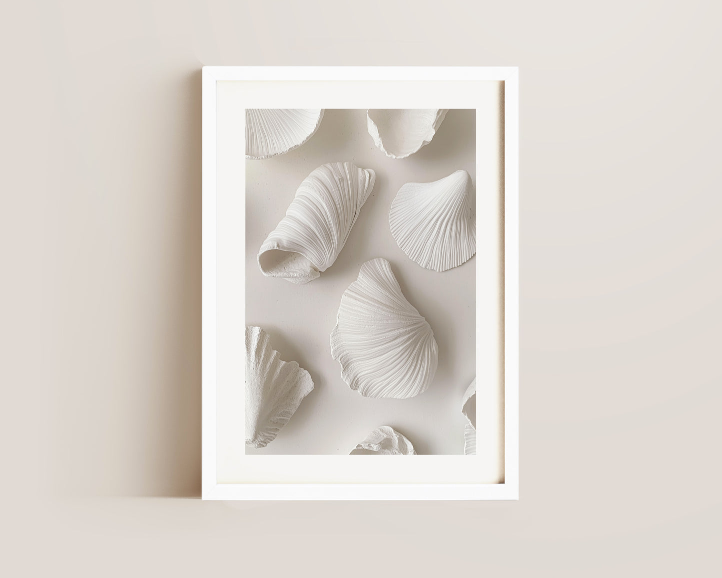 White Shells Print