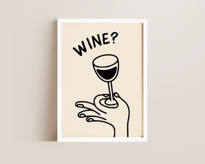 Wine? Print