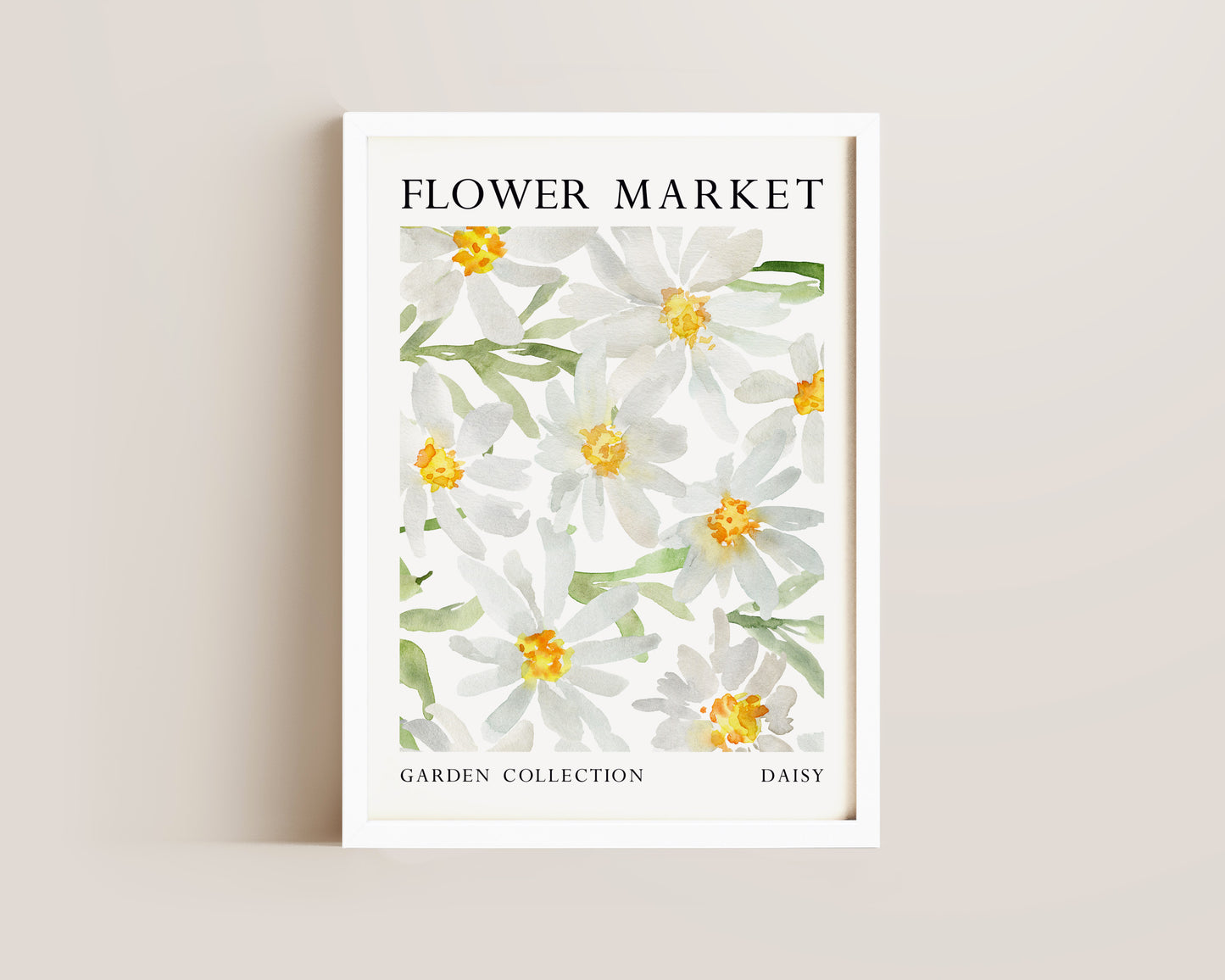 Flower Market Daisy Print
