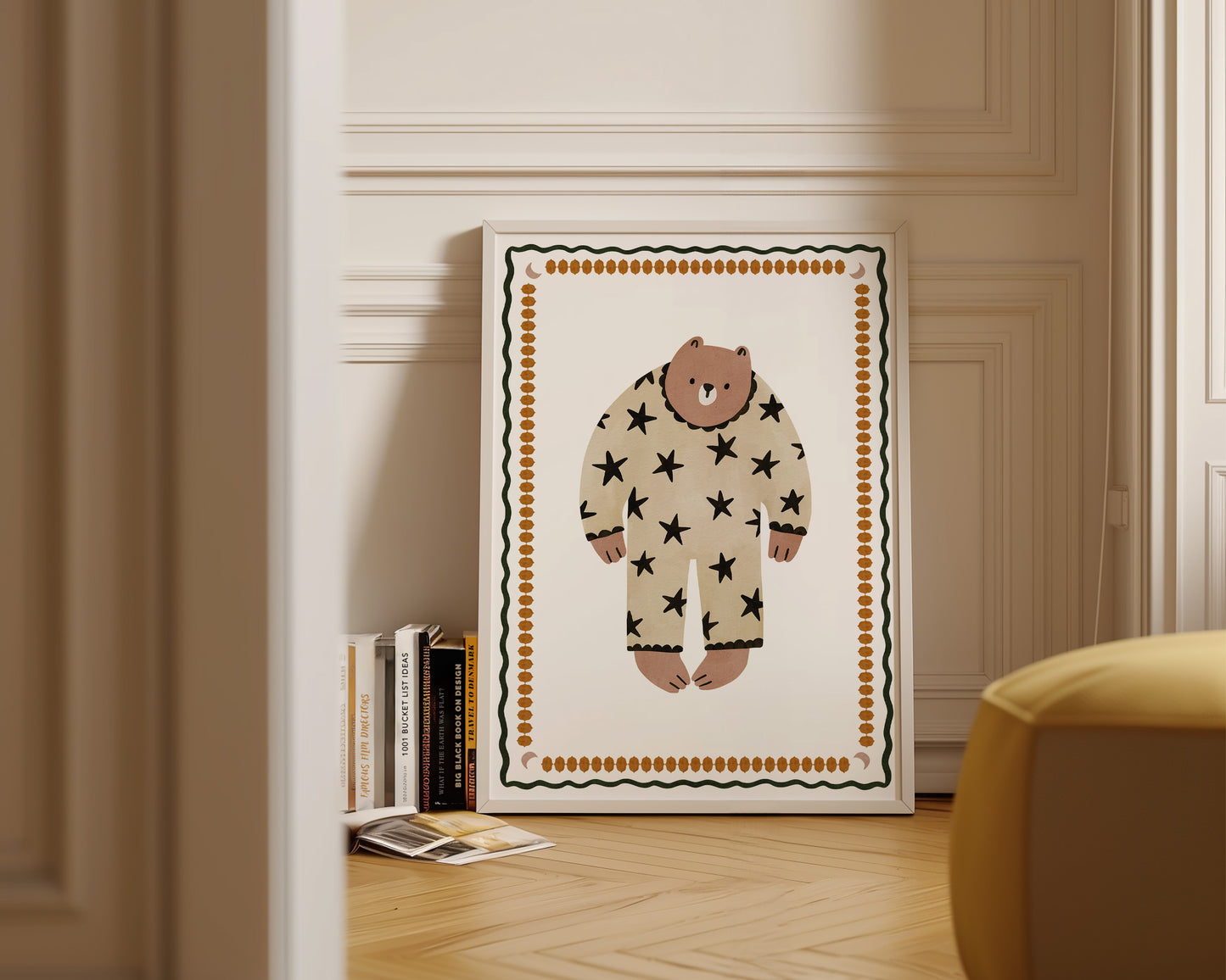 Bear In Pyjamas Print