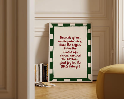 Brunch Often Print