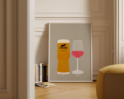 Carling & Rose Print