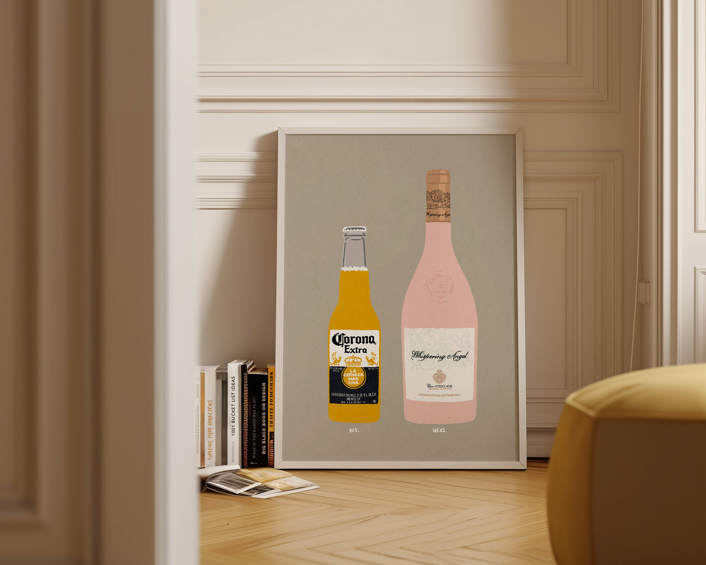 Corona & Whispering Angel Print
