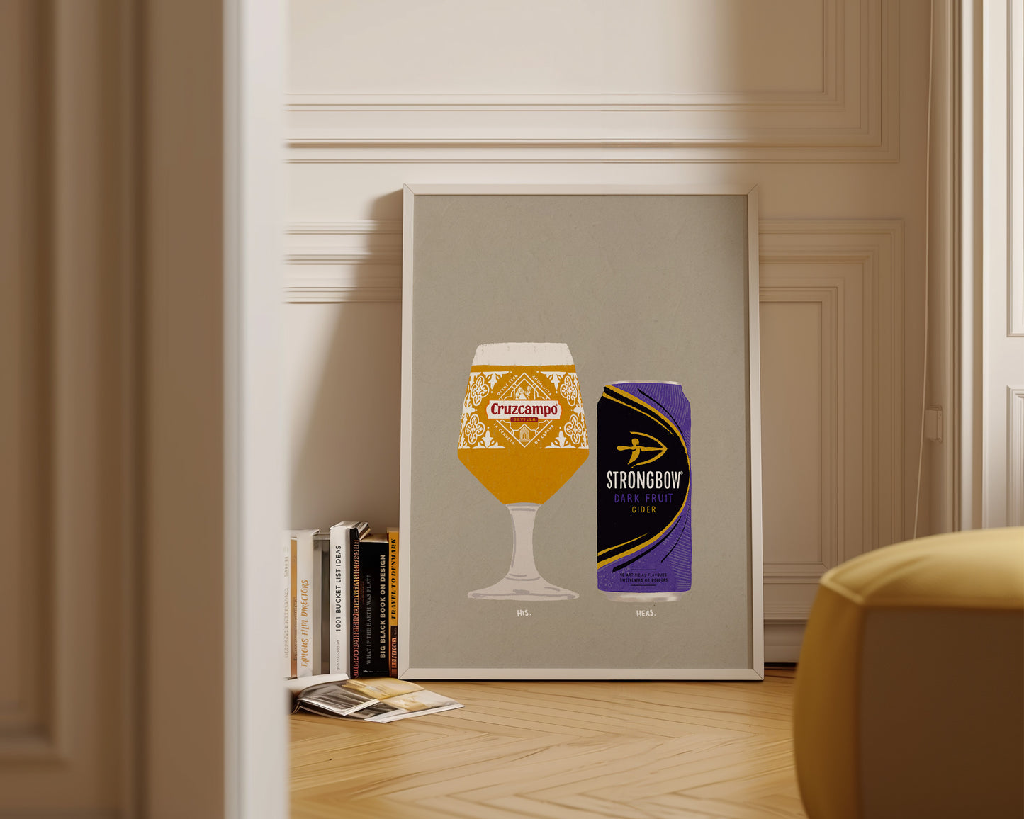 Cruzcampo & Strongbow Dark Fruits Print