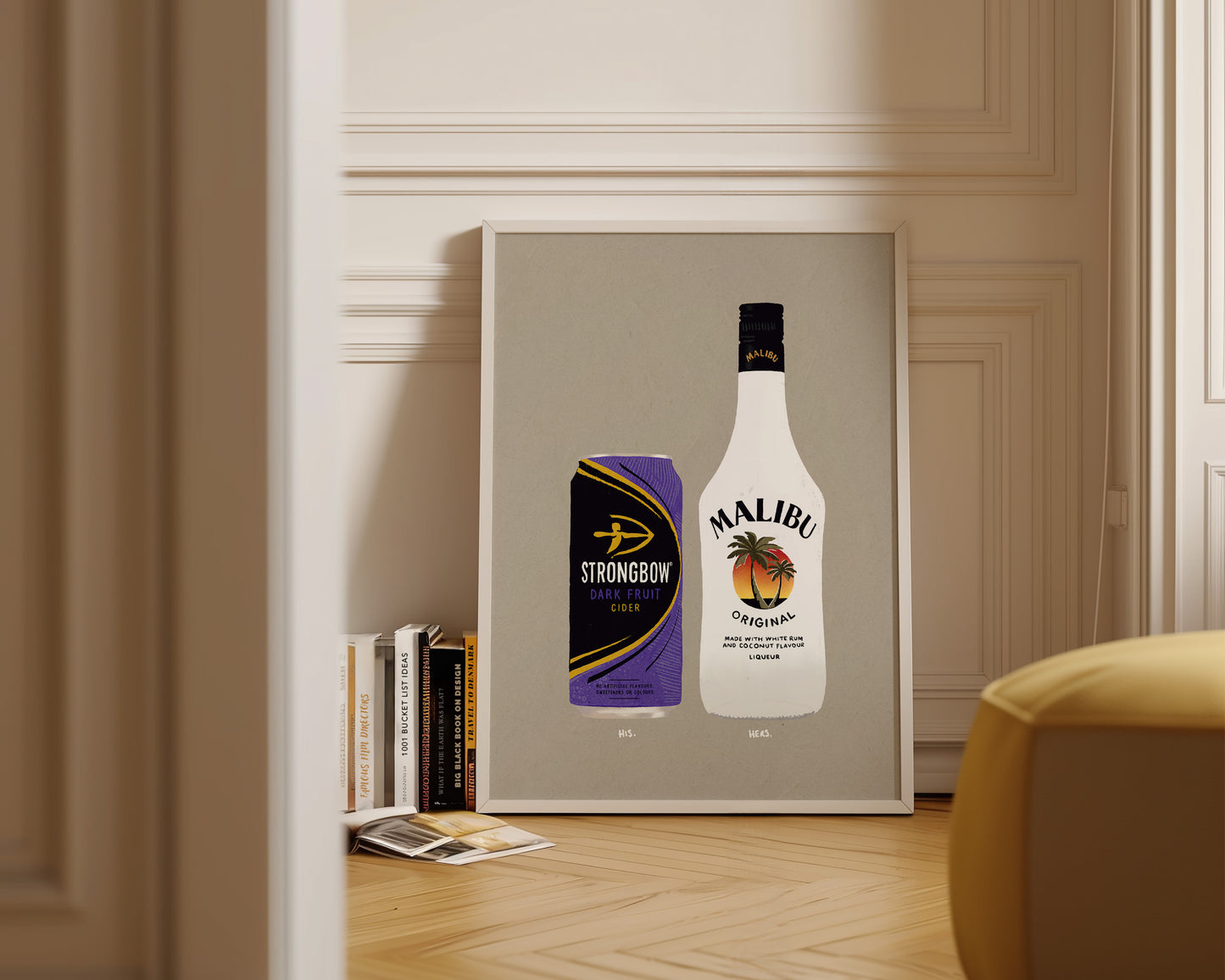 Strongbow Dark Fruits & Malibu Print