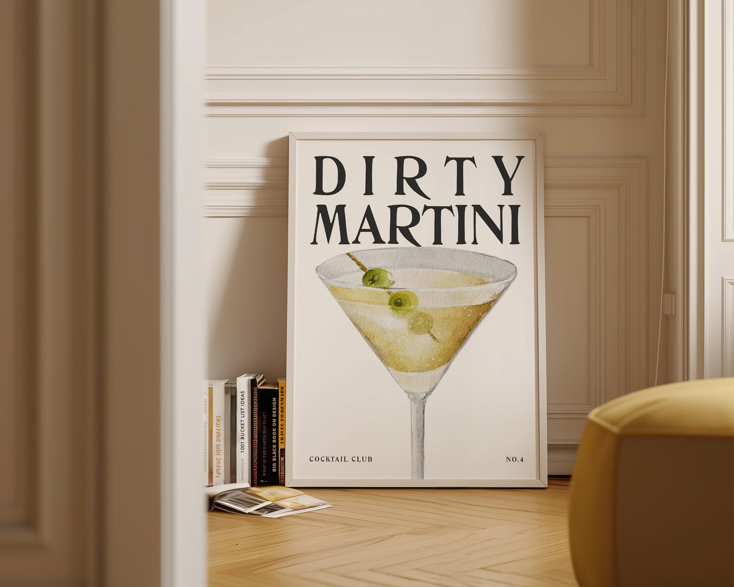 Dirty Martini Cocktail Print