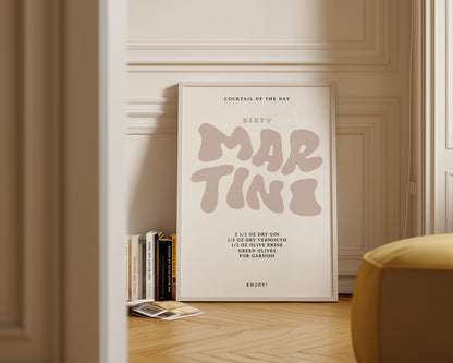 Dirty Martini Recipe Print