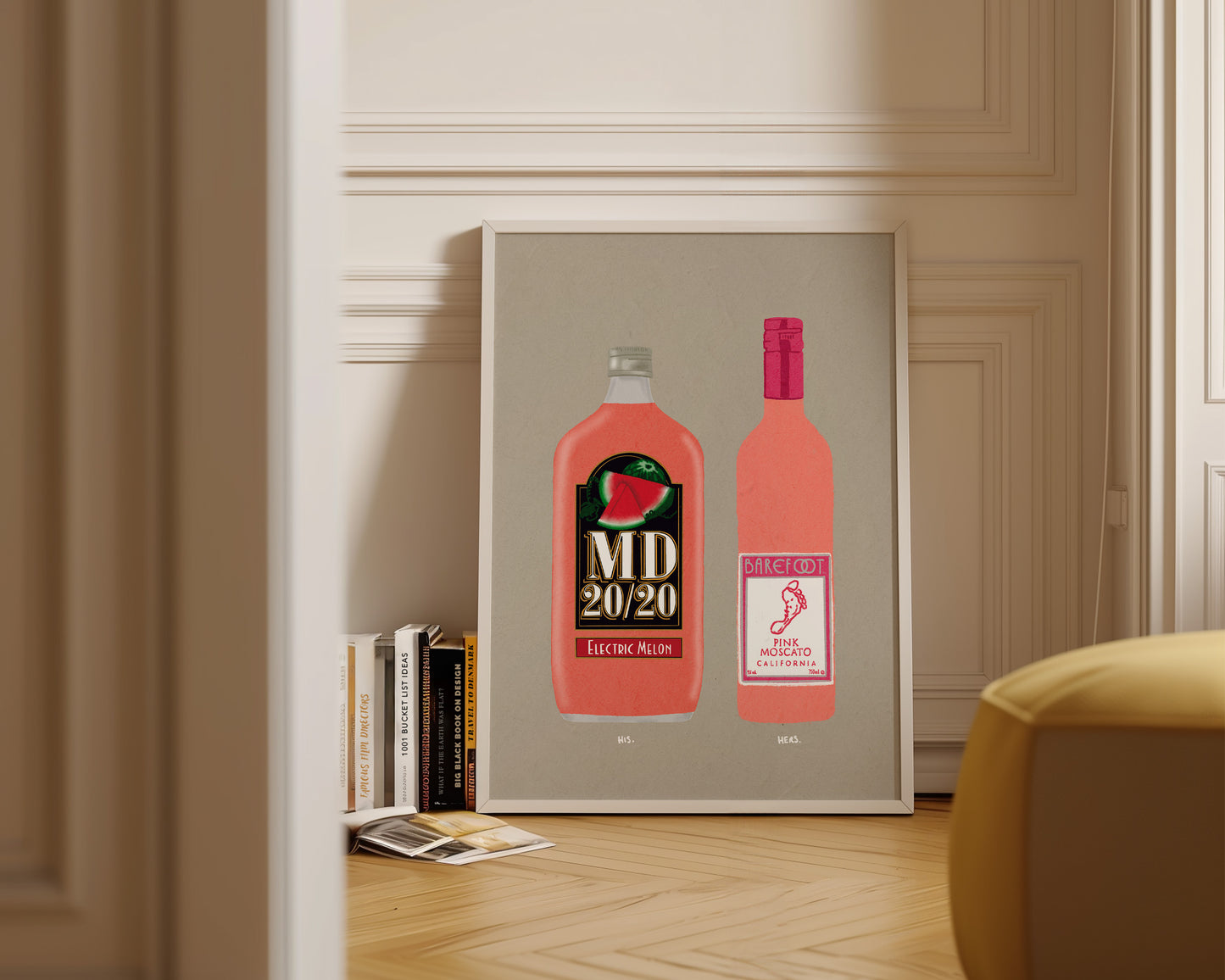 Electric Melon MD & Pink Moscato Print