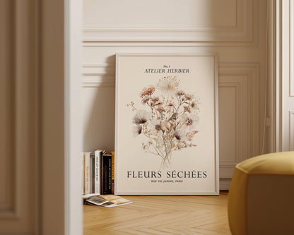 Fleurs Sechees Print