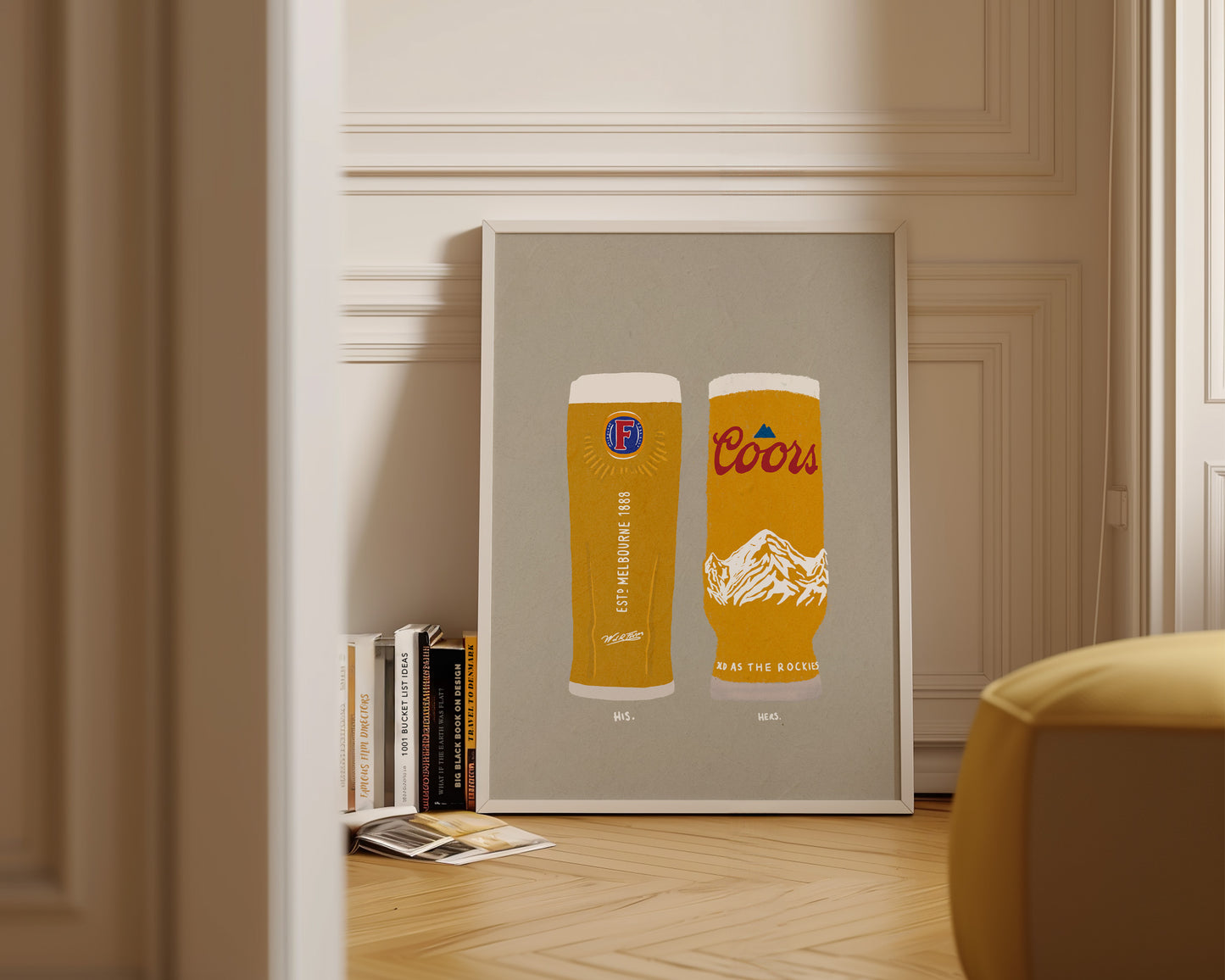 Fosters & Coors Print
