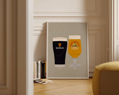 Guinness & Moretti Print