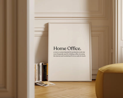 Home Office Definition Print