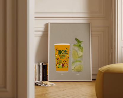 Inch's & Mojito Print