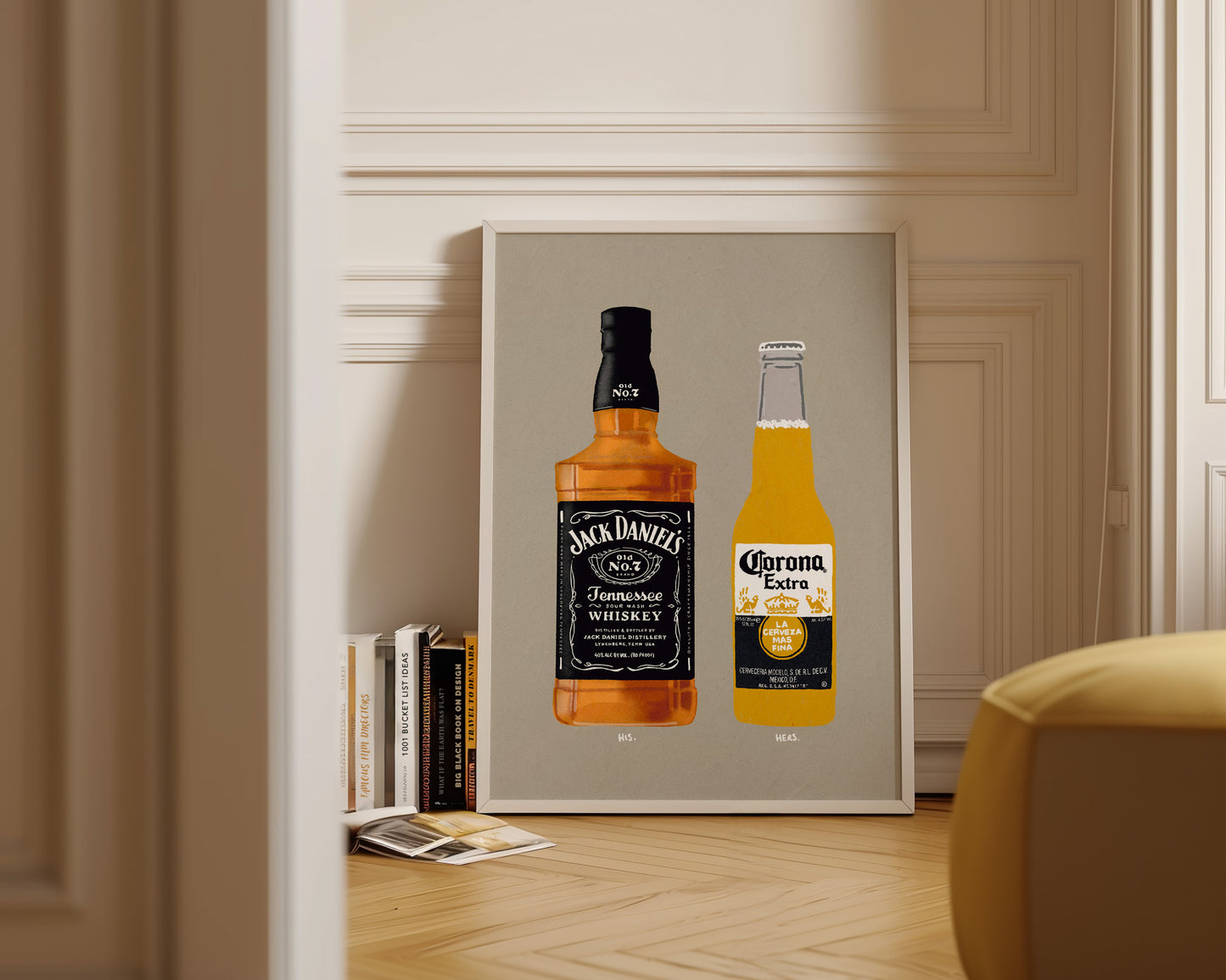 Jack Daniel's & Corona Print