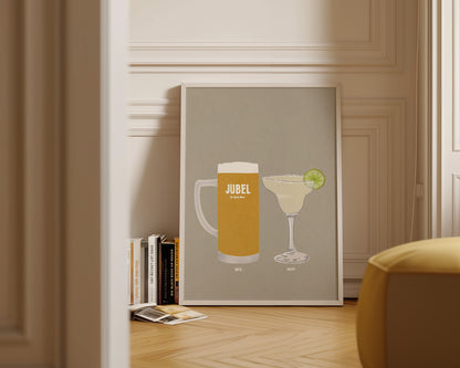 Jubel & Margarita Print