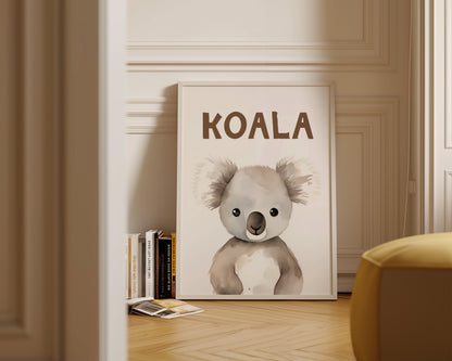Baby Koala Print