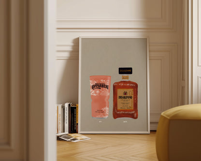 Kopparberg Pint & Disaronno Print