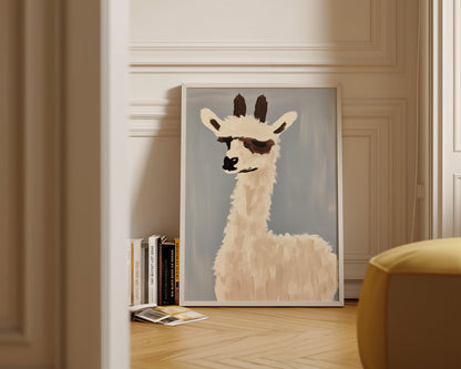 Cool Llama Print