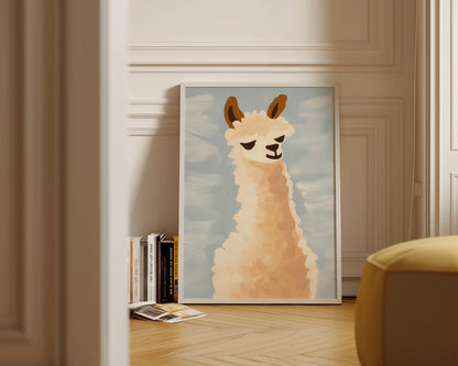 Cheeky Llama Print