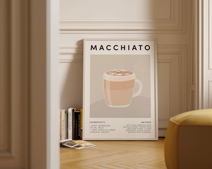 Macchiato Coffee Recipe Print