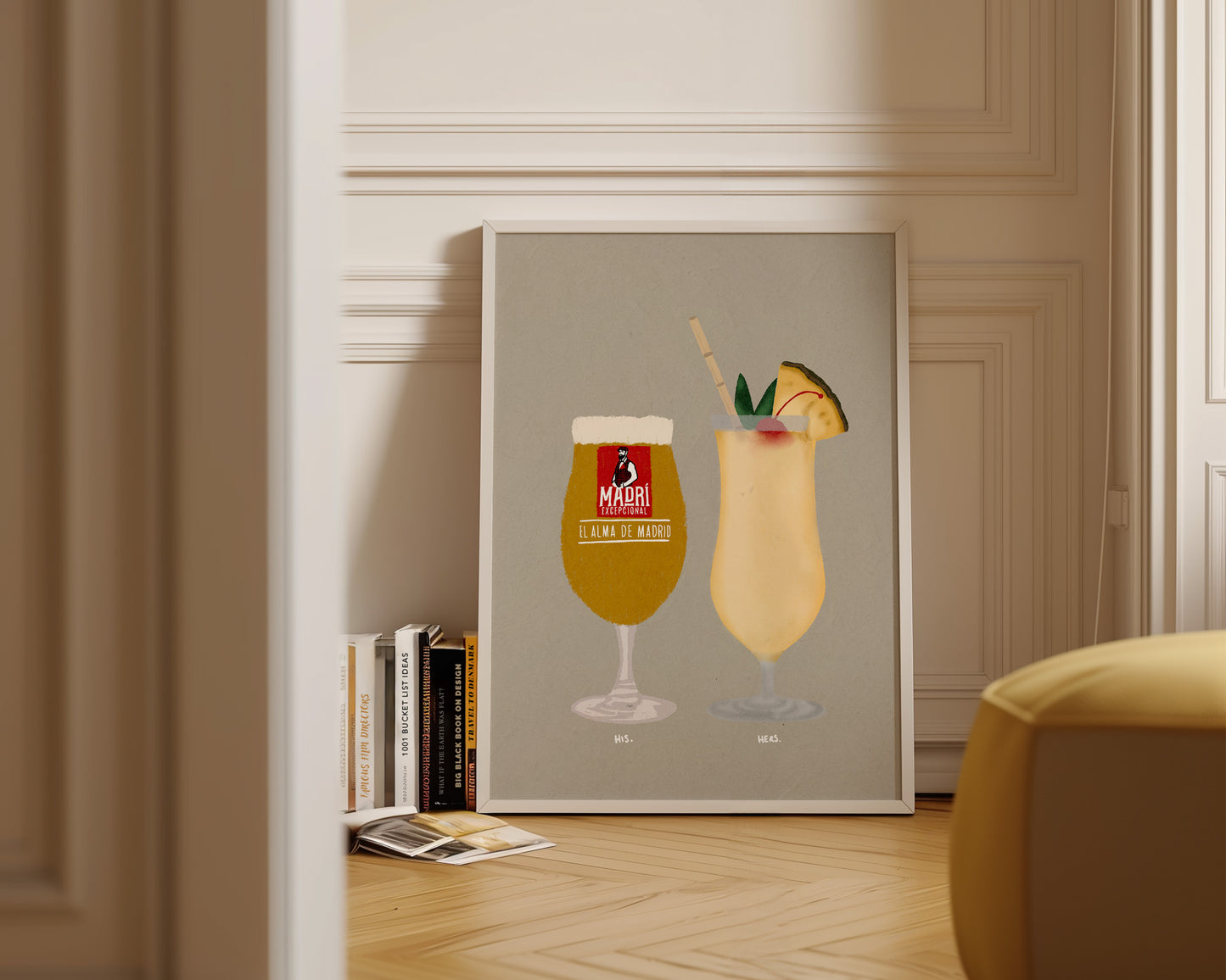 Madri & Pina Colada Print