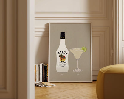 Malibu & Margarita Print