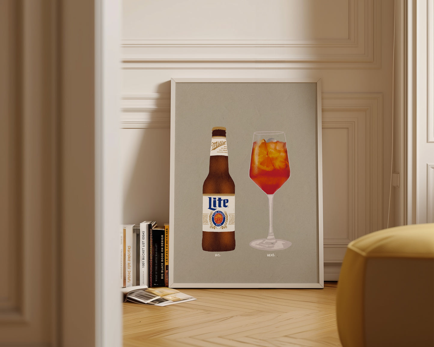 Miller Lite & Aperol Spritz Print