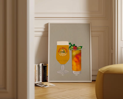 Moretti & Pimms Print