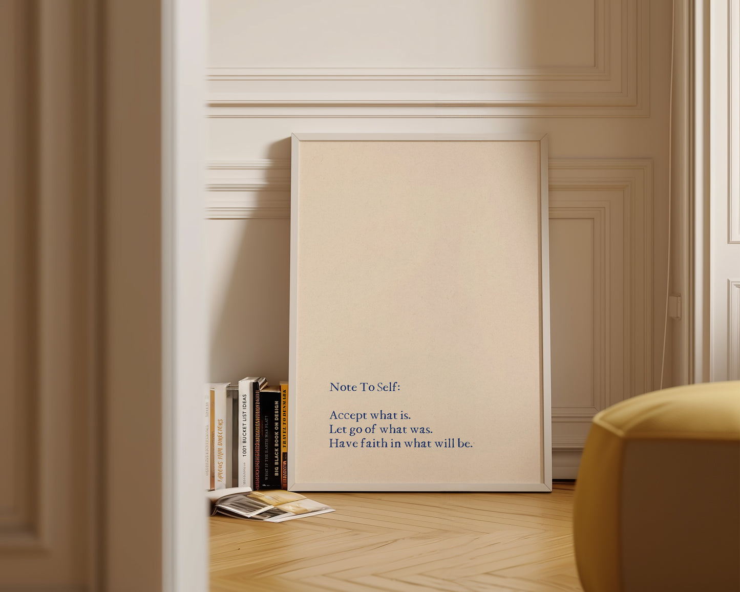 Note To Self Print