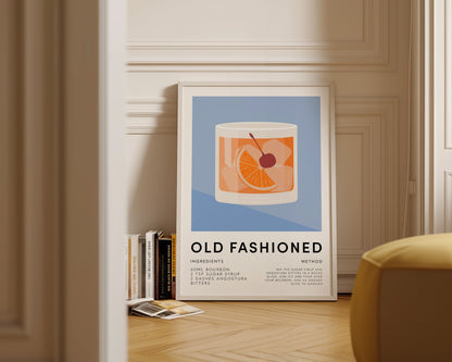 Old Fashioned Mixology Print