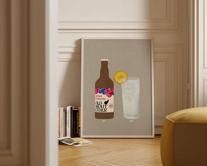 Old Mout & Vodka Lemonade Print