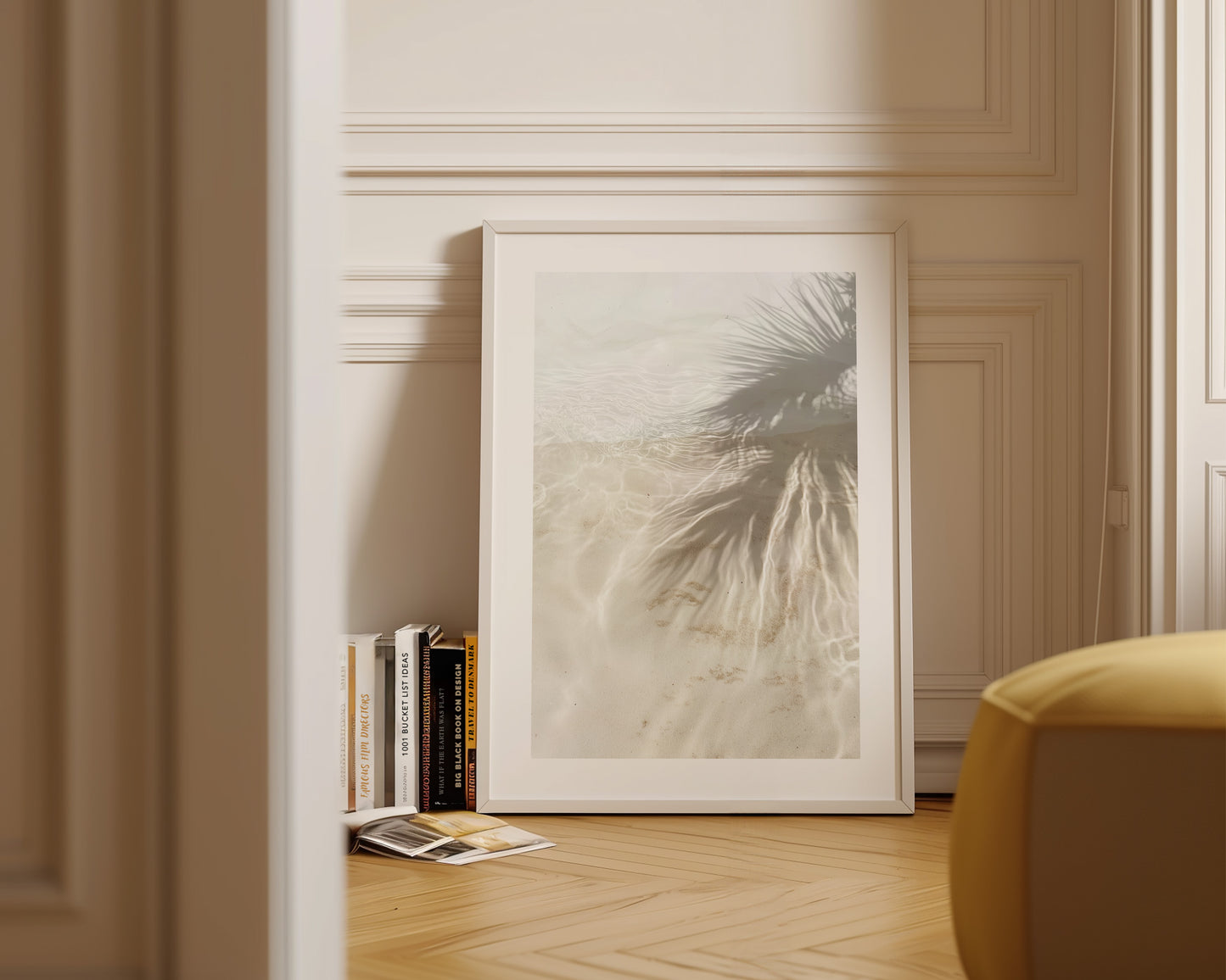 Palm Tree Shadows Print