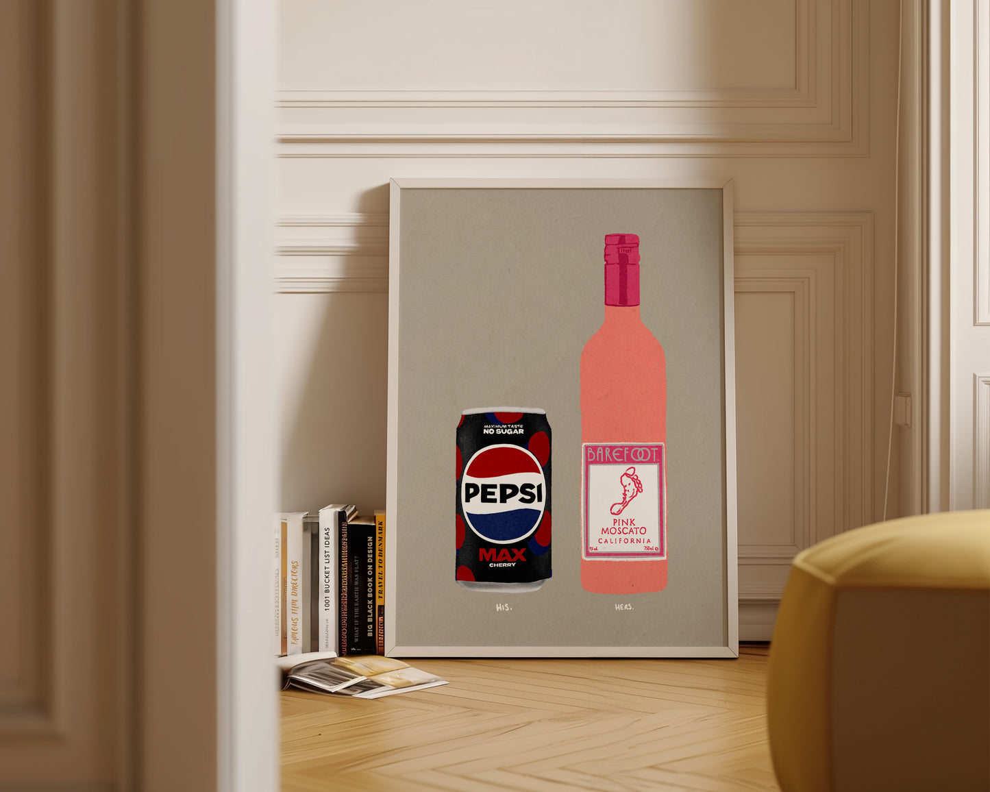 Pepsi Max Cherry & Pink Moscato Print