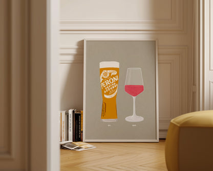 Peroni & Rose Print