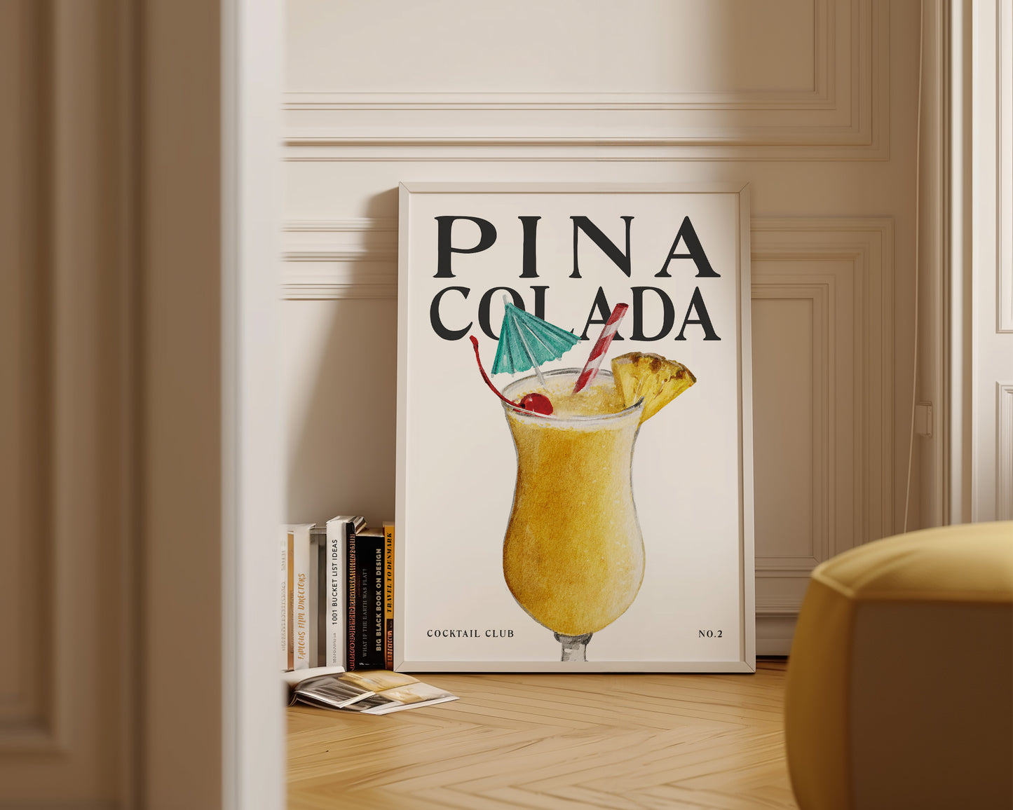 Pina Colada Cocktail Print