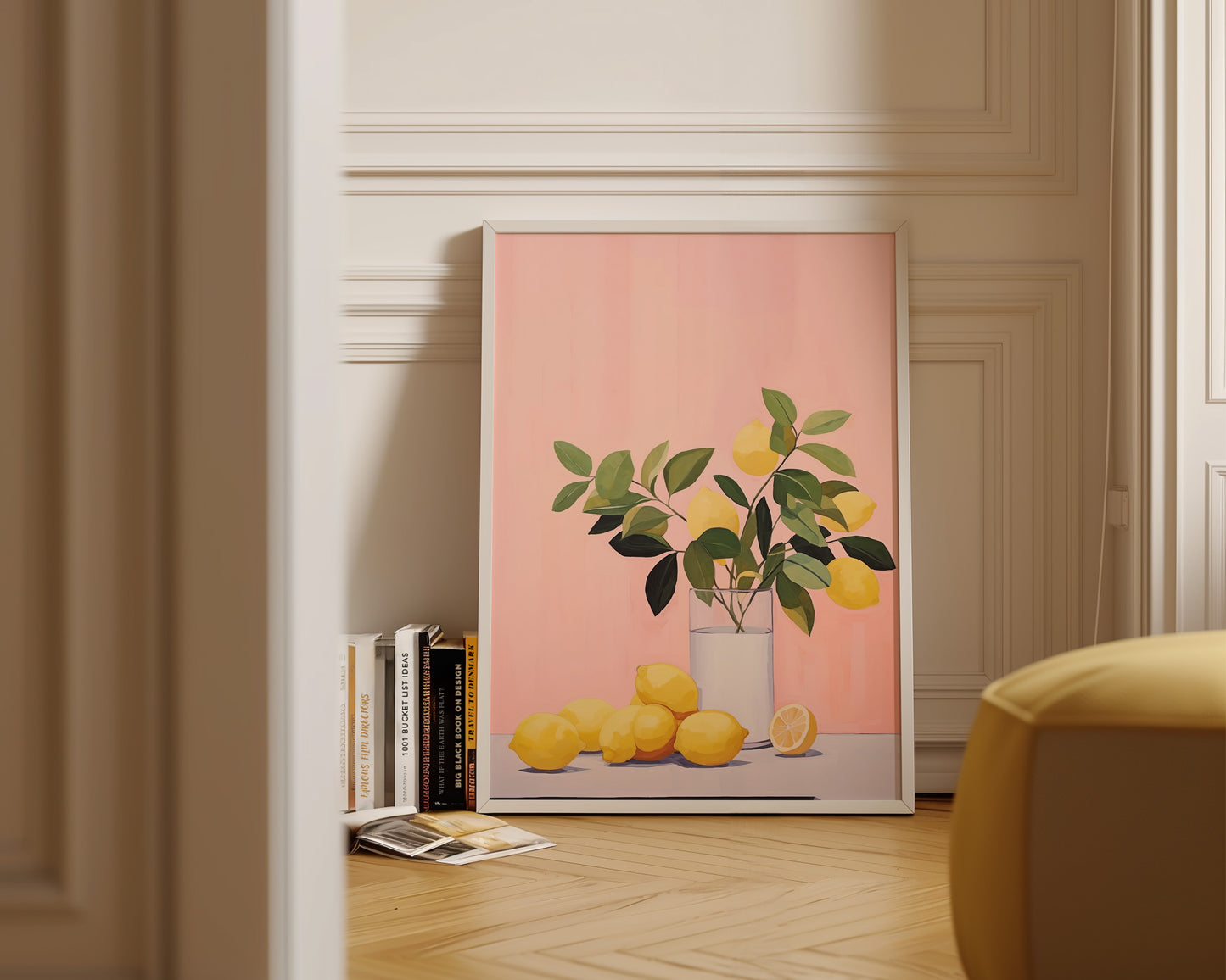 Pink Lemons Print